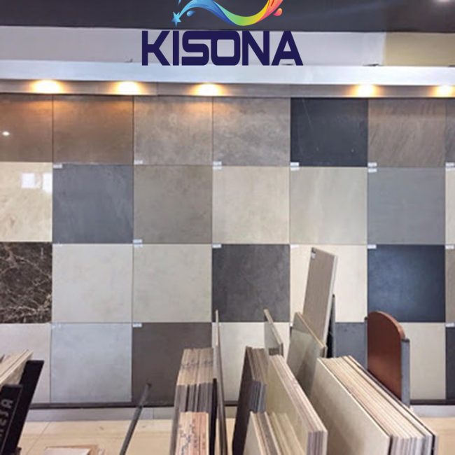 Mẫu gạch 60*60 tại cửa hàng KISONA