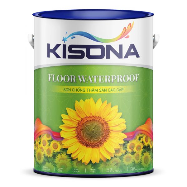 Sơn Chống Thấm Sàn Cao Cấp KISONA 5l