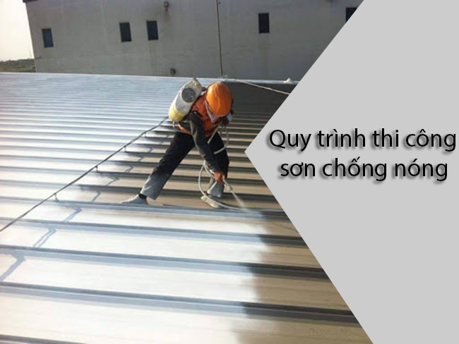 thi công sơn chống nóng